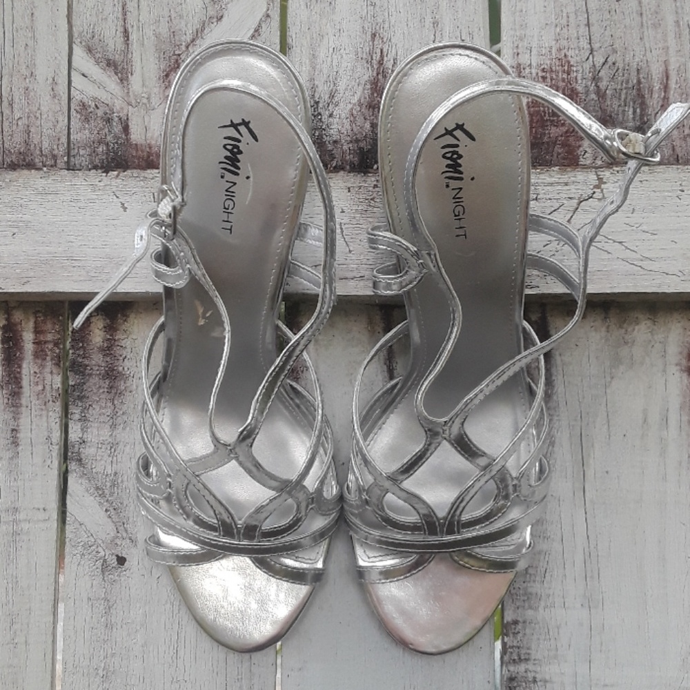 Silver heels